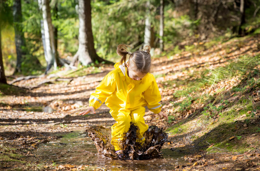 Regenkleidung für Babys und Kinder
