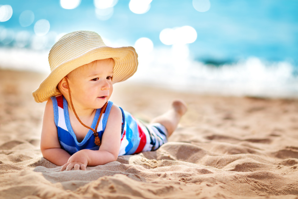Welche Sommermützen und Sonnenhüte gibt es für Babys? Der Strohhut.